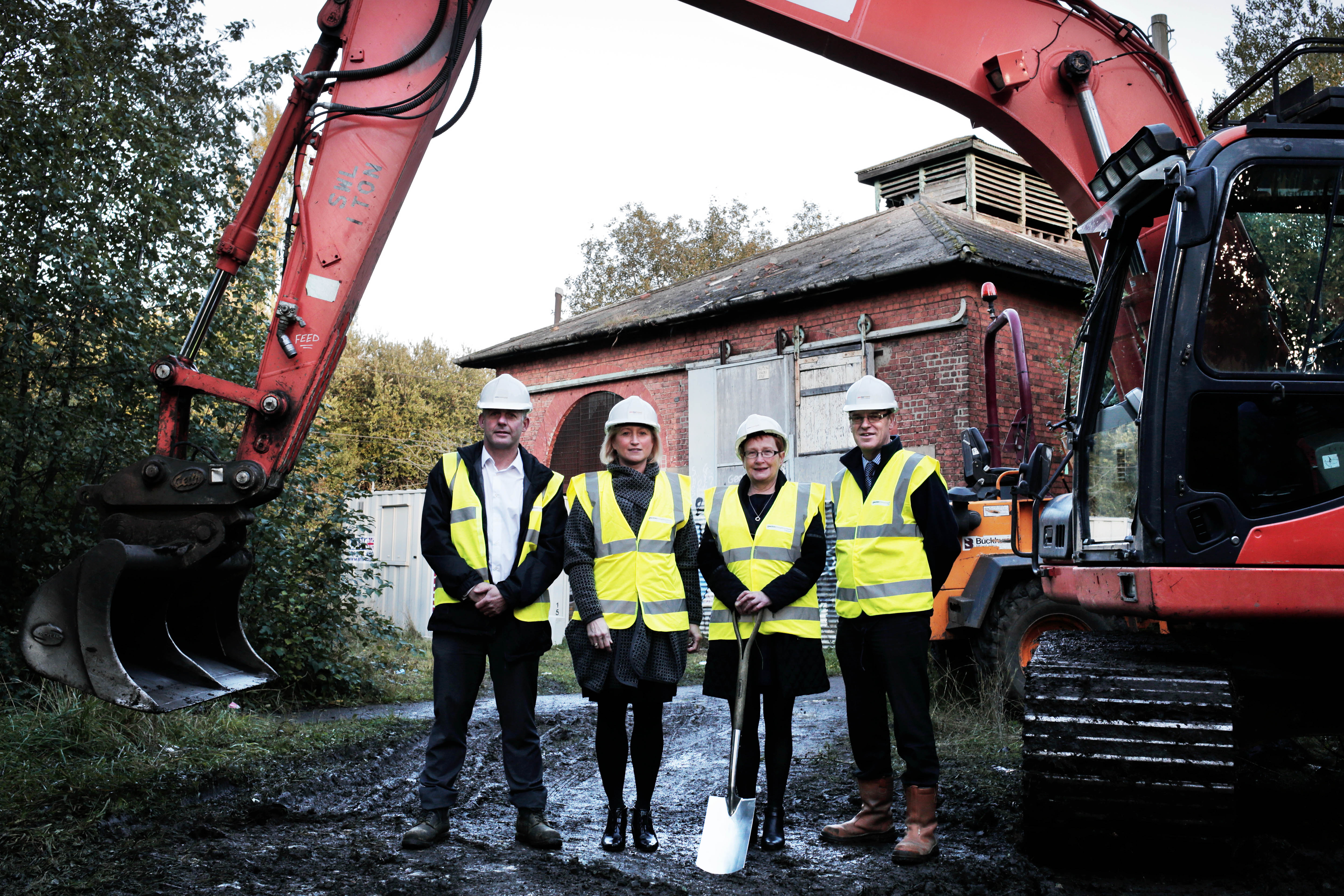 Work starts on new homes - Railway Housing Association